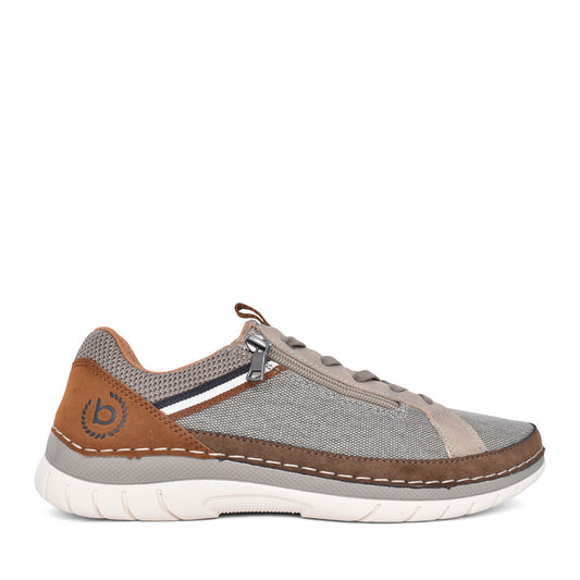 Mens Asq01 Rickson Laced Shoe In Beige