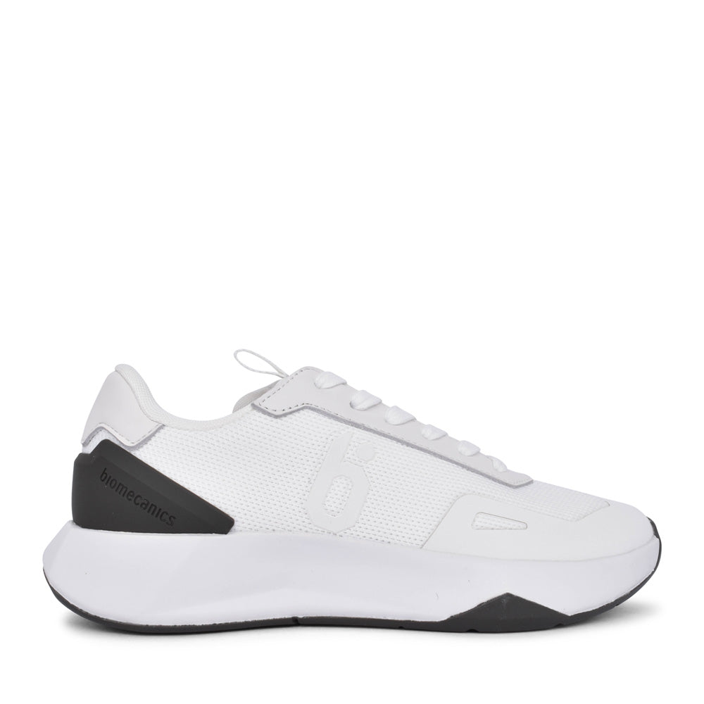 Ladies 24204 Laced Trainer In White