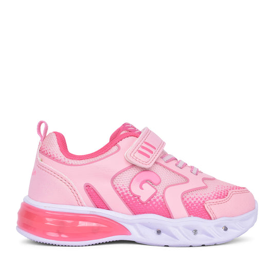 Girls 252828 Laced Trainer In Rose