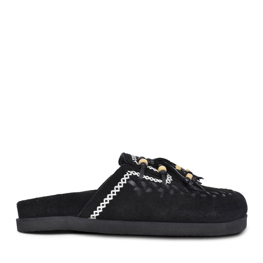 Ladies 6657-cu Bonnie Mule In Black