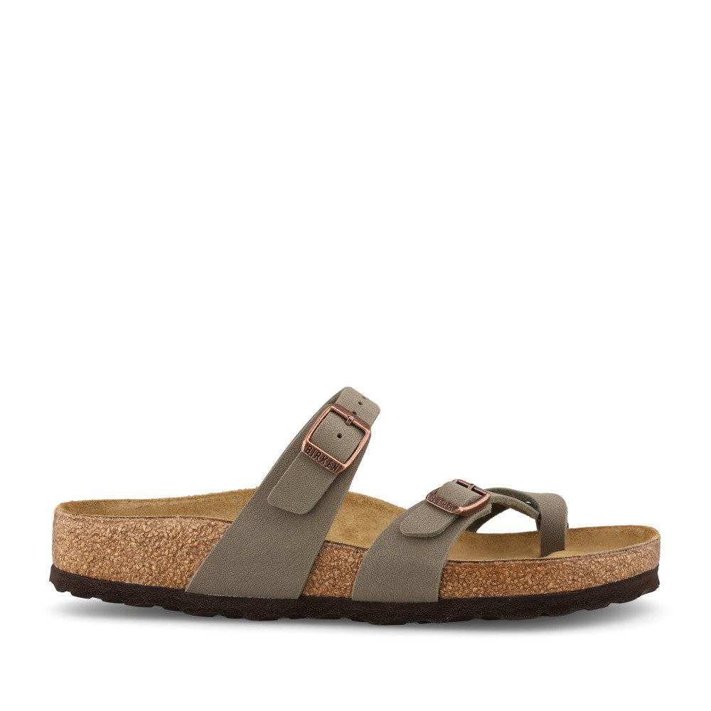 Ladies 71071 Mayari Toe Post Mule In Stone