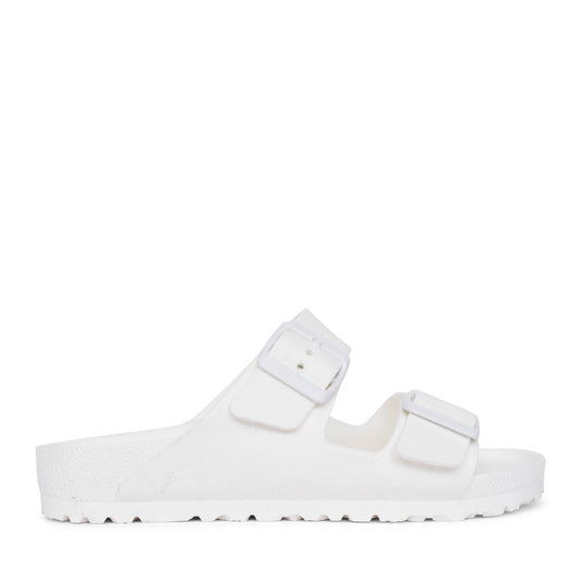 Ladies 129443 Arizona Double Strap Mule In White
