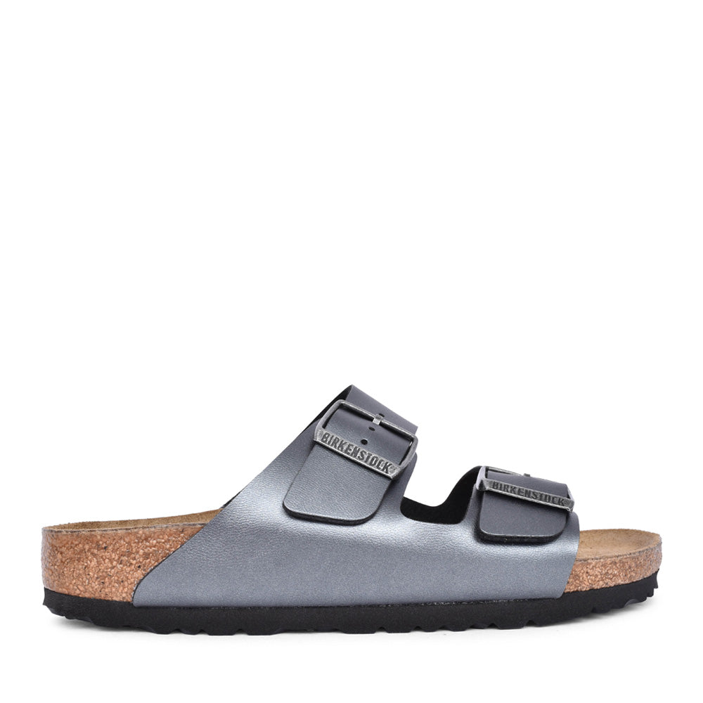 Ladies 1029224 Arizona Double Strap Mule In Metallic