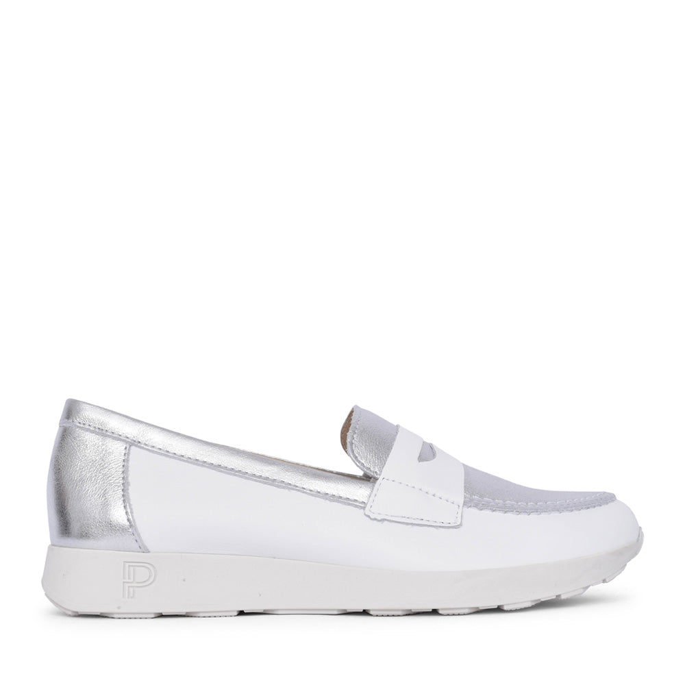 Ladies 10.421 Slip-on Shoe In White