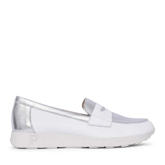 Ladies 10.421 Slip-on Shoe In White