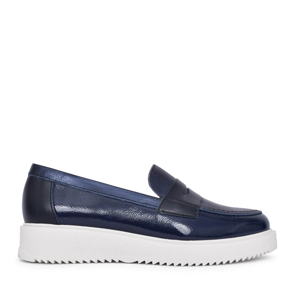 Ladies 10.384 Slip-on Shoe In Navy