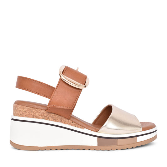 Ladies Cf024be03 Sandal In Tan