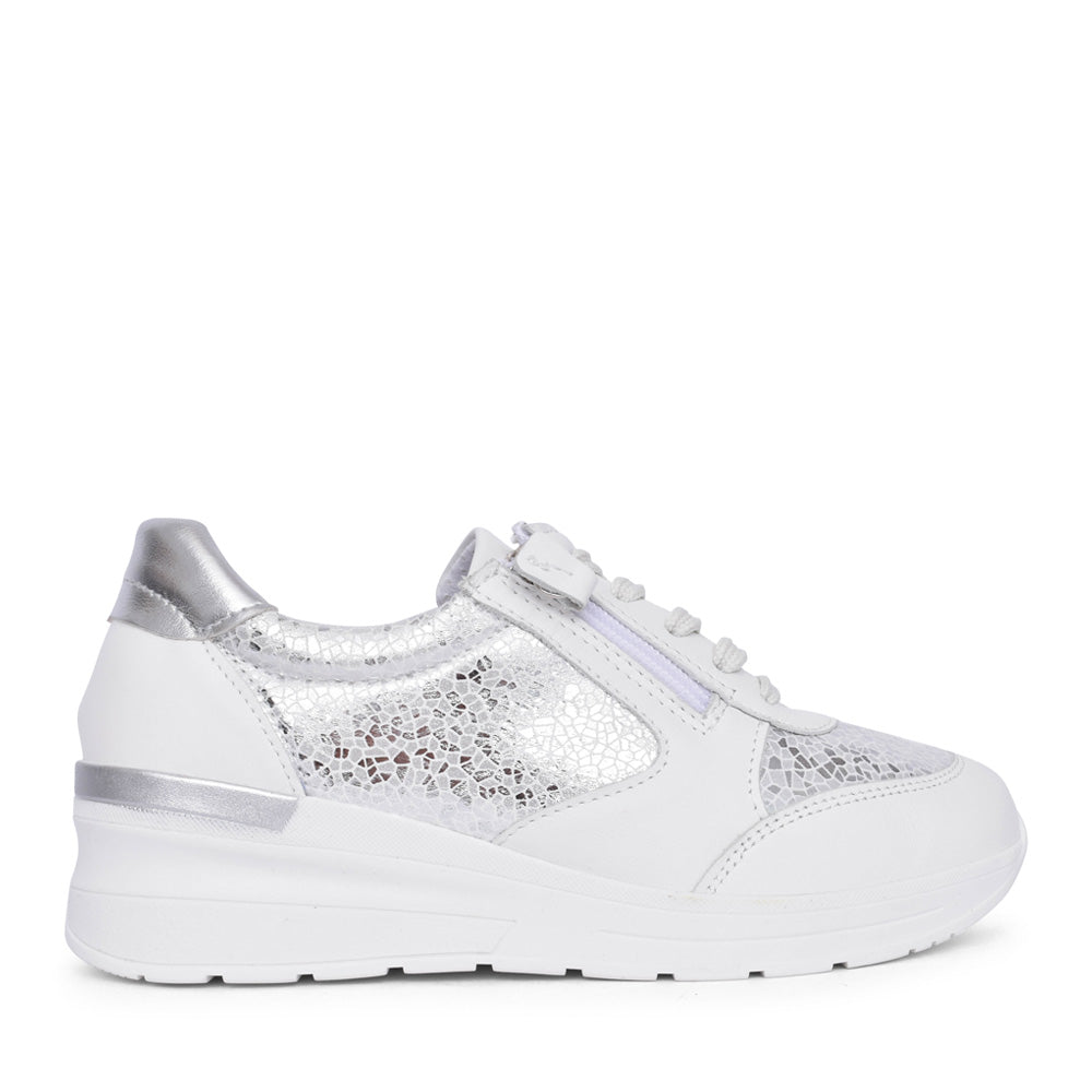Ladies Cockatoo 75159w 2v Shoe In White
