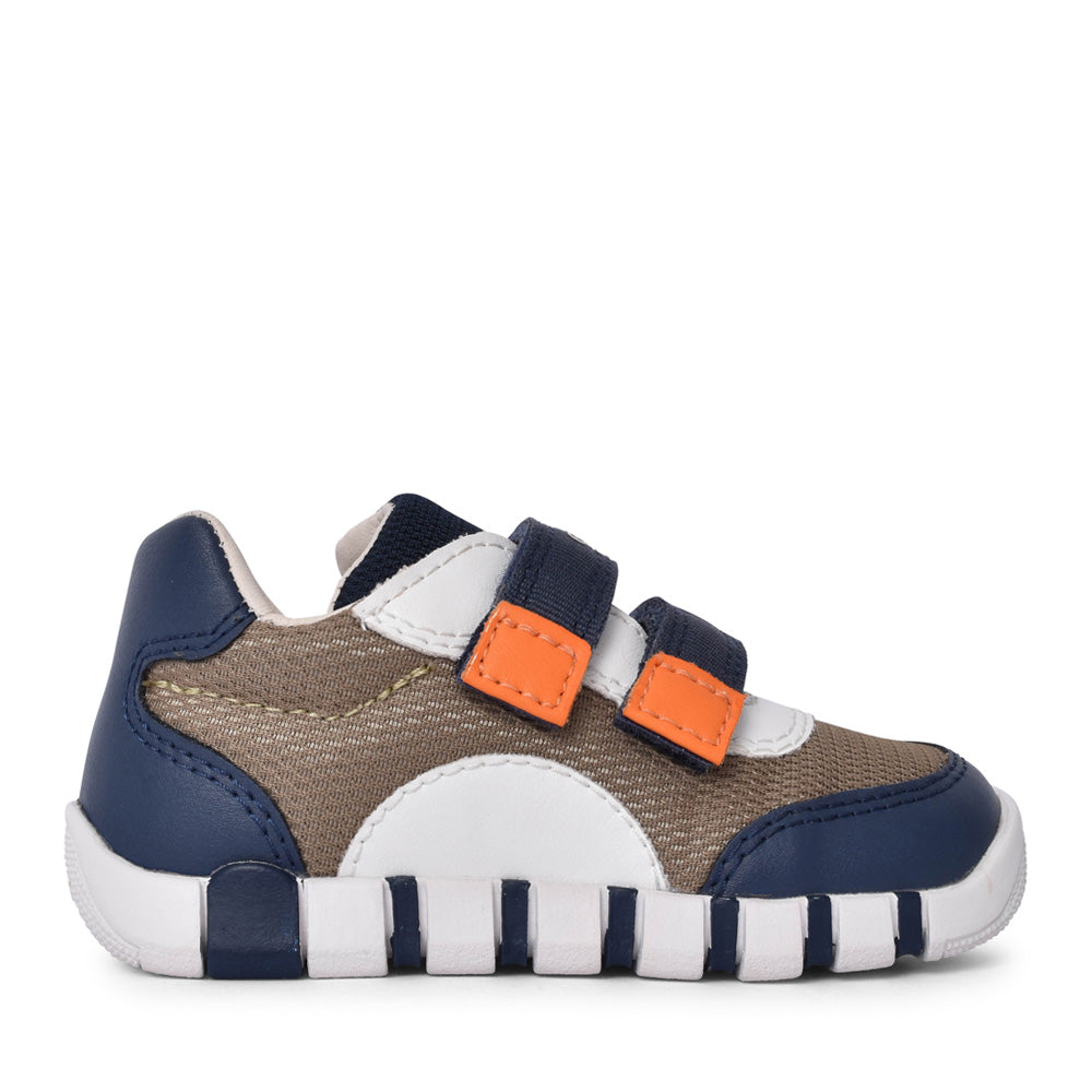 Boys B3555c B Iupidoo Velcro Trainer In Green