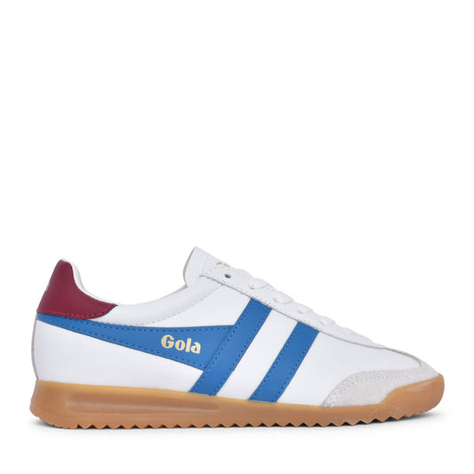 Ladies Clb622 Torpedo Laced Trainer In White