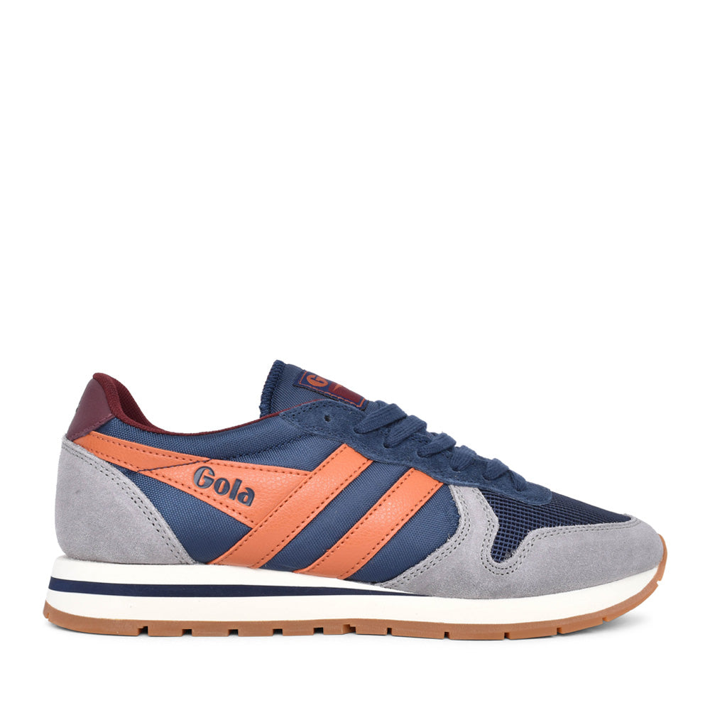 Mens Daytona Cma592 Laced Trainer In Navy