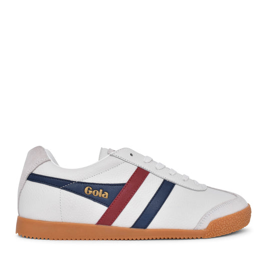 Ladies Harrier Cmb426 Laced Trainer In White