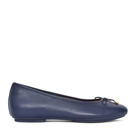 Ladies Hx8-399 Delicato Ballet Pump In Navy