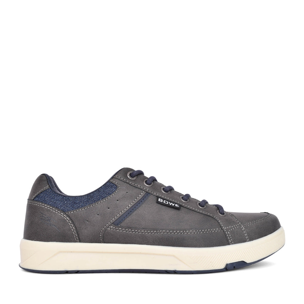 Mens Proctor Laced Trainer In Grey