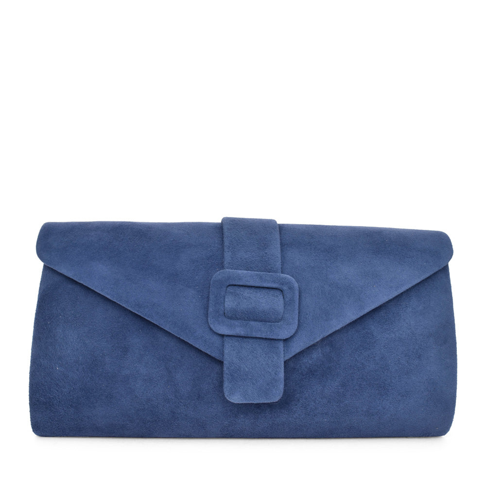 Ladies Aletta Ulg085 Clutch Bag In Navy