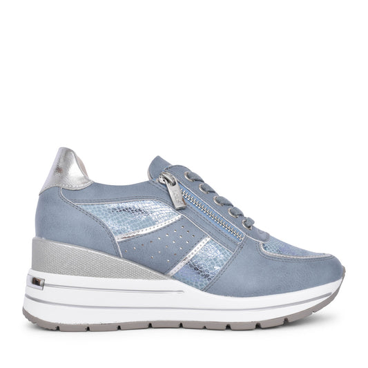 Ladies Tenno Uls576 Laced Trainer In Blue