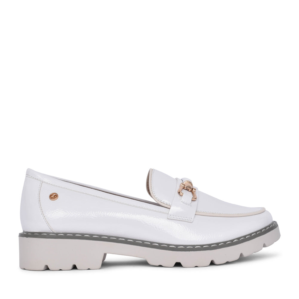 Ladies Hanoi Loafer In White