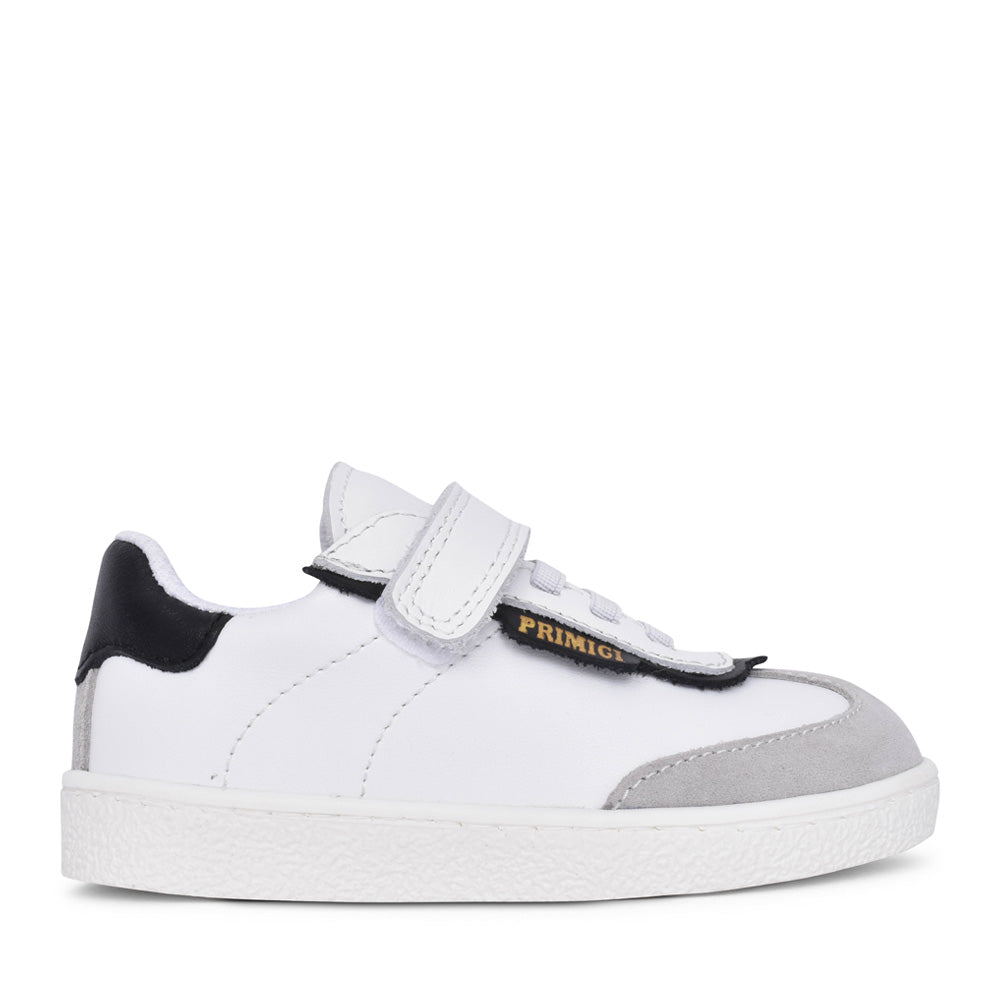 Boys 7904100 Velcro Trainer In White