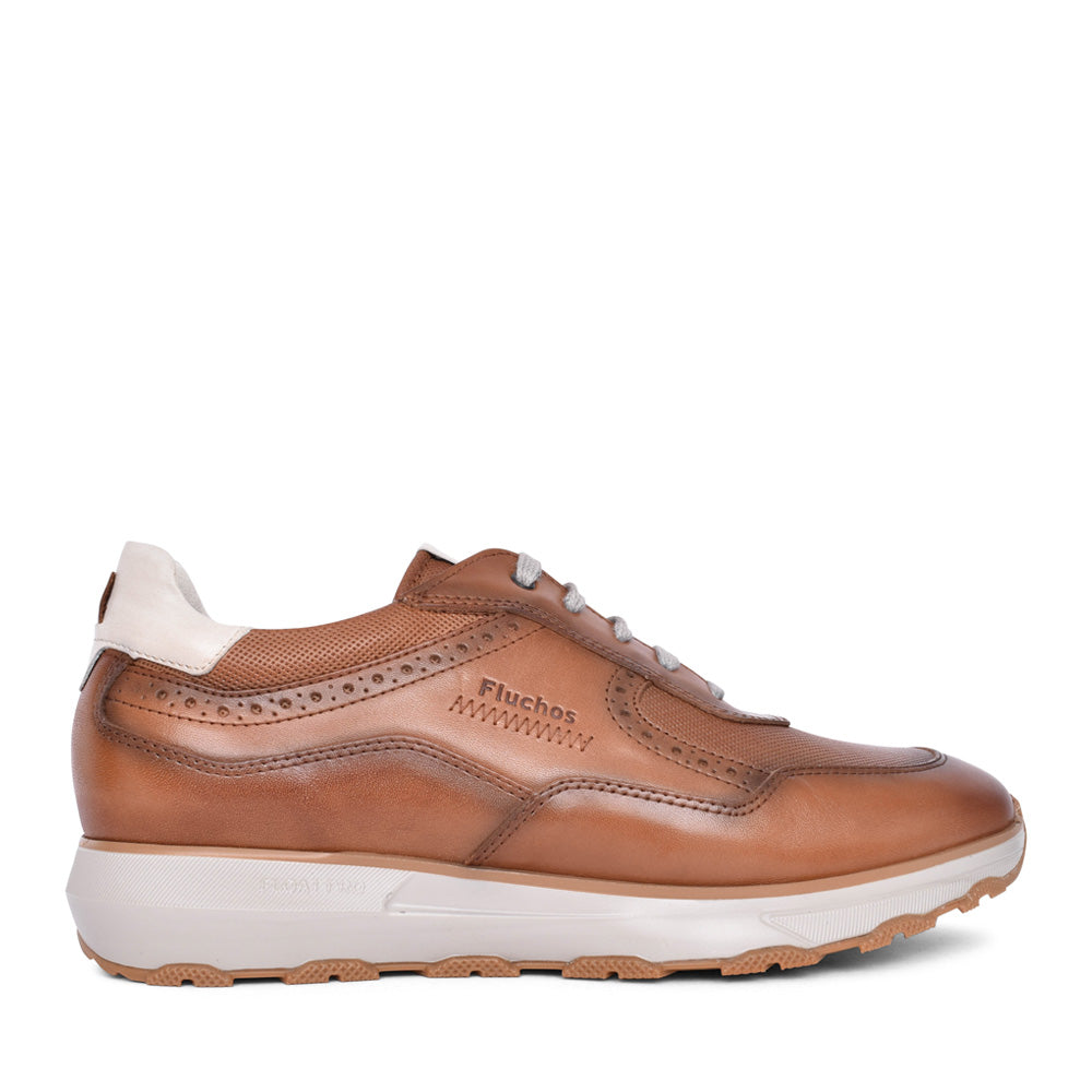 Mens F2090 Walter Laced Shoe In Tan