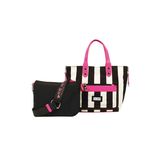 Ladies Lona Rayas 251280 Handbag In Fuchsia