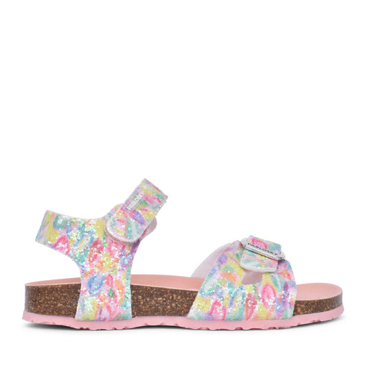 Girls 439551 Velcro Sandal In Multi-colour