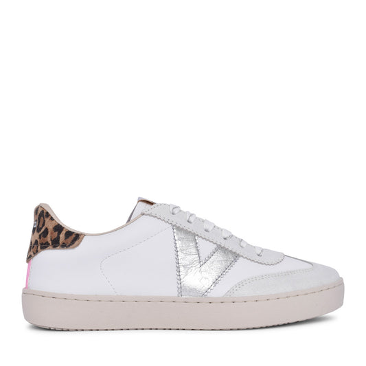 Ladies 1126209 Berlin Laced Trainer In Platino