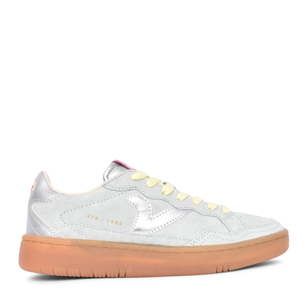 Ladies 8806107 Smash Laced Trainer In Mint