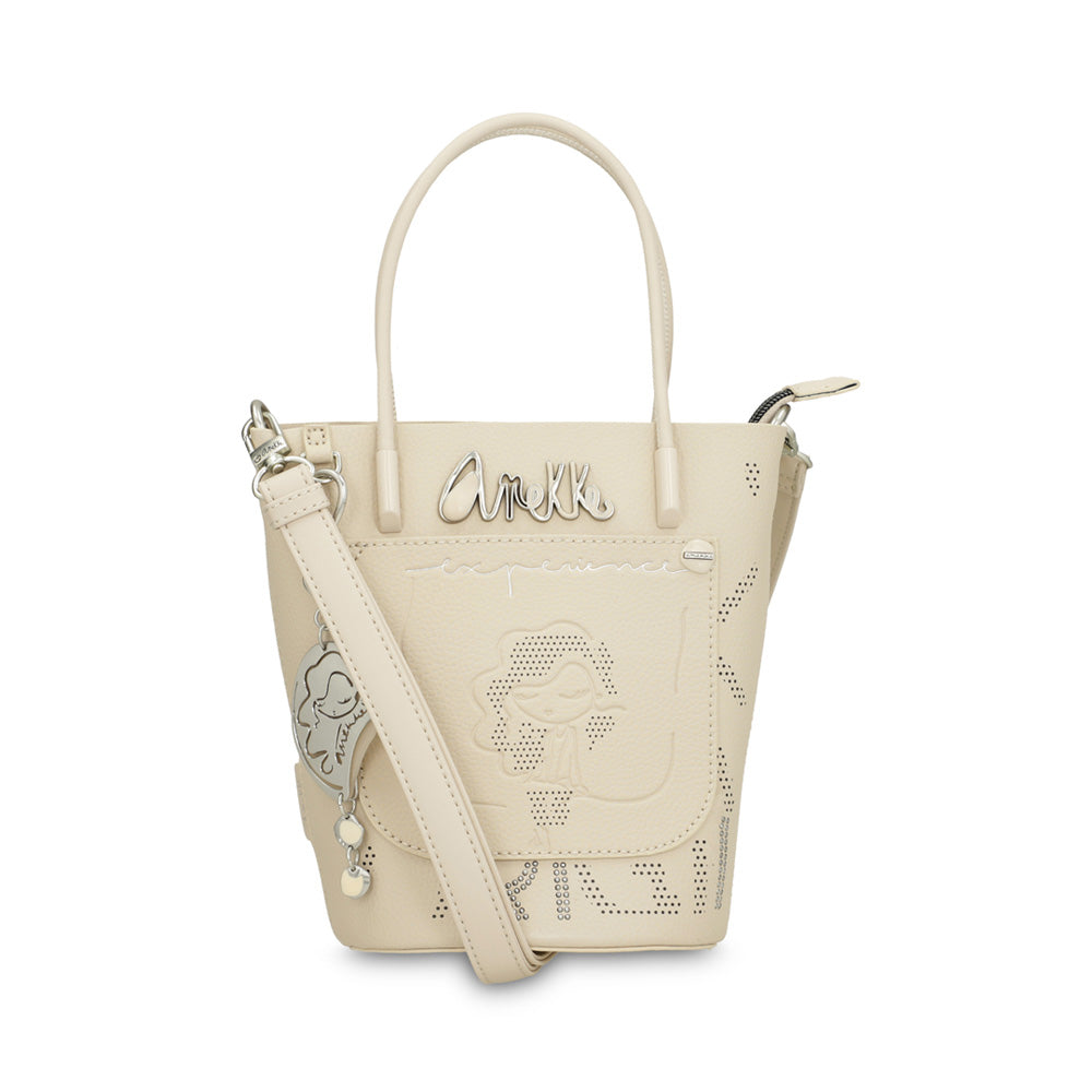 Ladies 40743-494 Handbag In Beige
