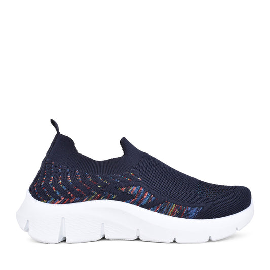 Ladies Limoncello Slip-on Trainer In Navy