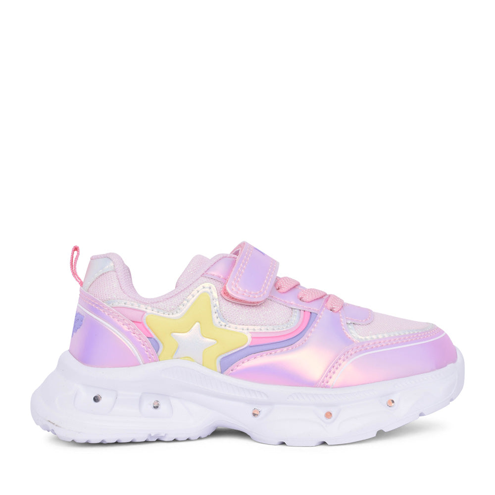 Girls Lk4741 Margherita Trainer In Pink