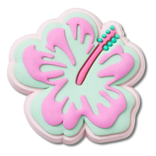 Turquoise And Pink Hibiscus In Any