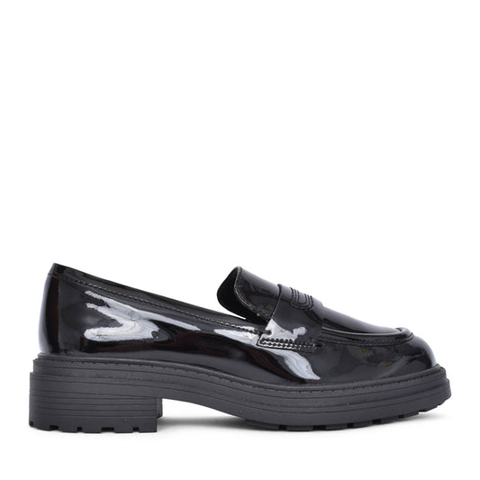 Ladies Orinoco3 Edge Patent D-fit Loafer In Blk Patent