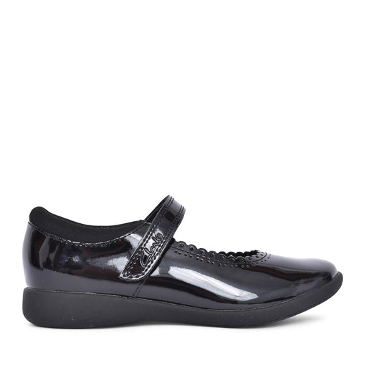 Girls Etch Pure K Patent Mary Jane Shoe In Kids F Fit