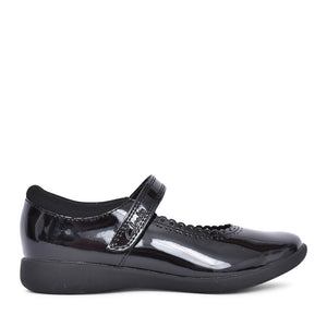 Girls Etch Pure K Patent Mary Jane Shoe In Kids G Fit