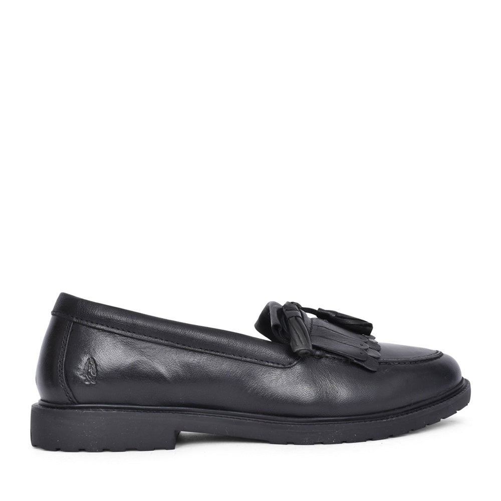 Girls Verity Kiltie Loafer In Black