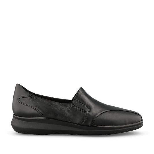 Ladies Lynell Edge D-fit Slip-on Shoe In Black
