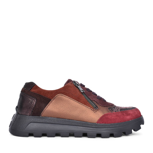 Ladies 993004 Ajala H-fit Trainer In Rose Multi
