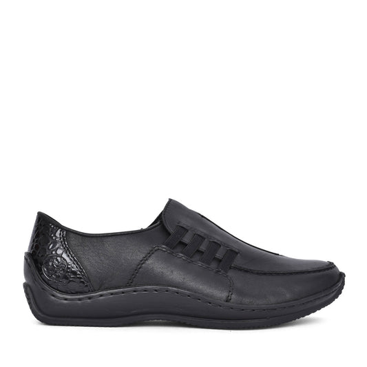Ladies L1777 Slip-on Shoe In Black