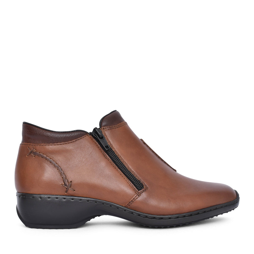 Ladies L3882 Ankle Boot In Tan