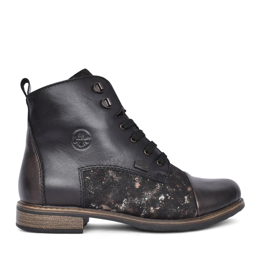 Ladies 74842 Tex Ankle Boot In Black Interest