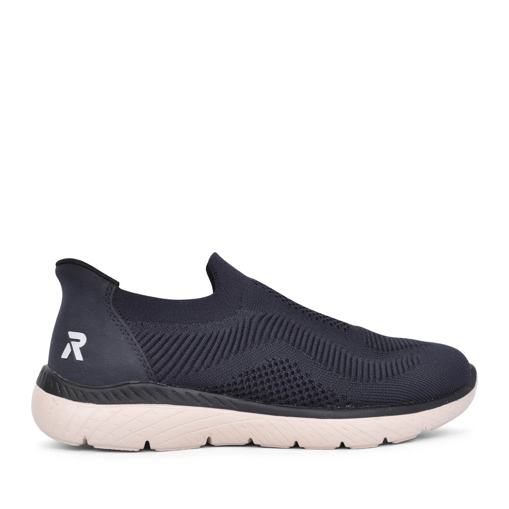 Ladies M5072 Slip-on Trainer In Navy