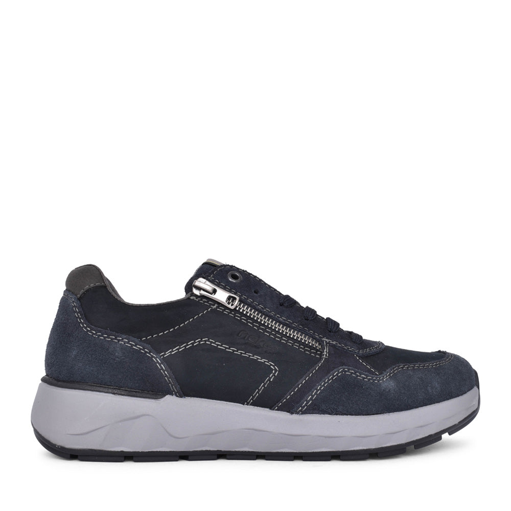 Mens 11500 Laced Trainer In Navy