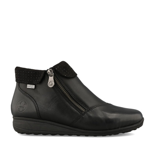 Ladies 47252 Tex Ankle Boot In Black