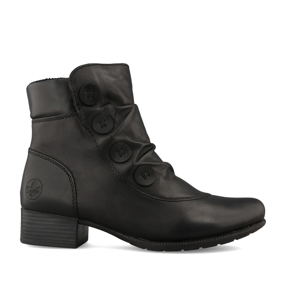 Ladies 78659 Ankle Boot In Black