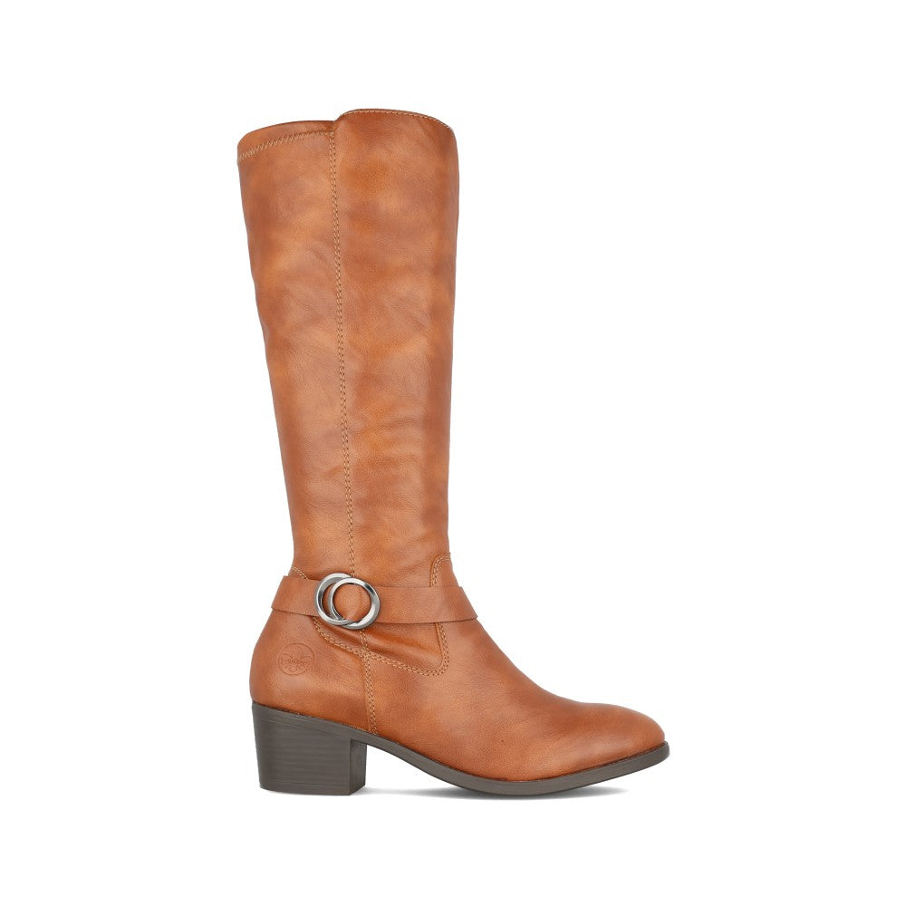 Ladies 73990 Long Leg Boot In Tan