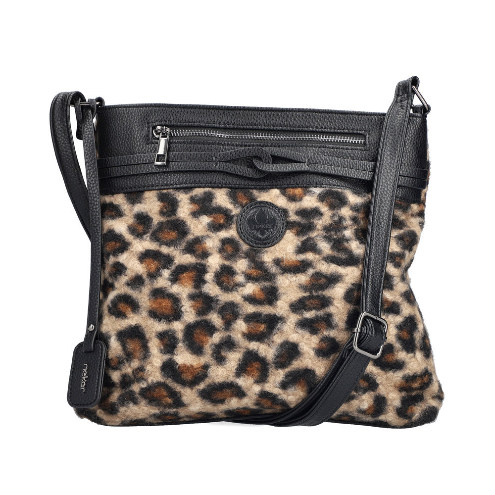 Ladies H1010 Cross Body Bag In Animal