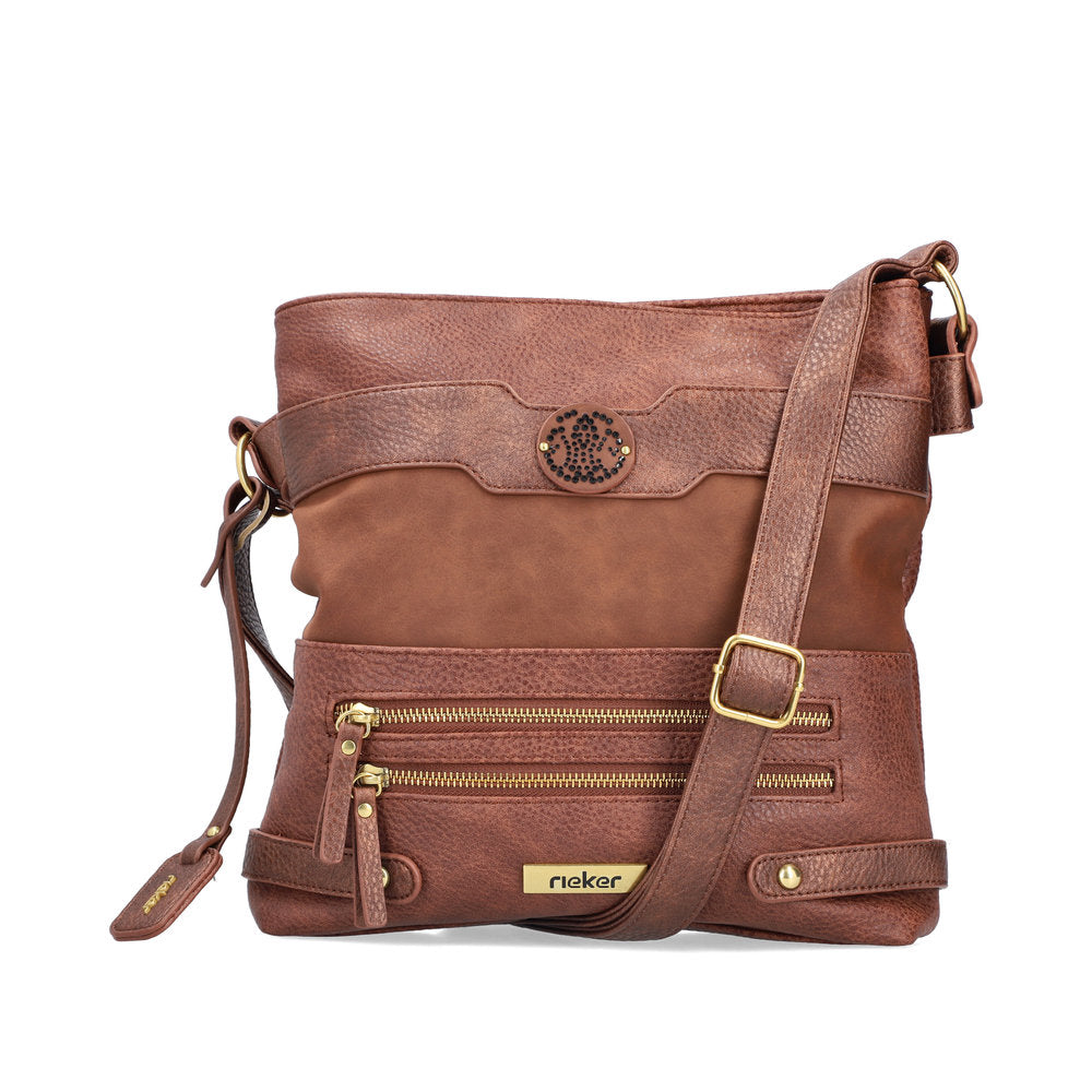 Ladies H1346 Cross Body Bag In Copper