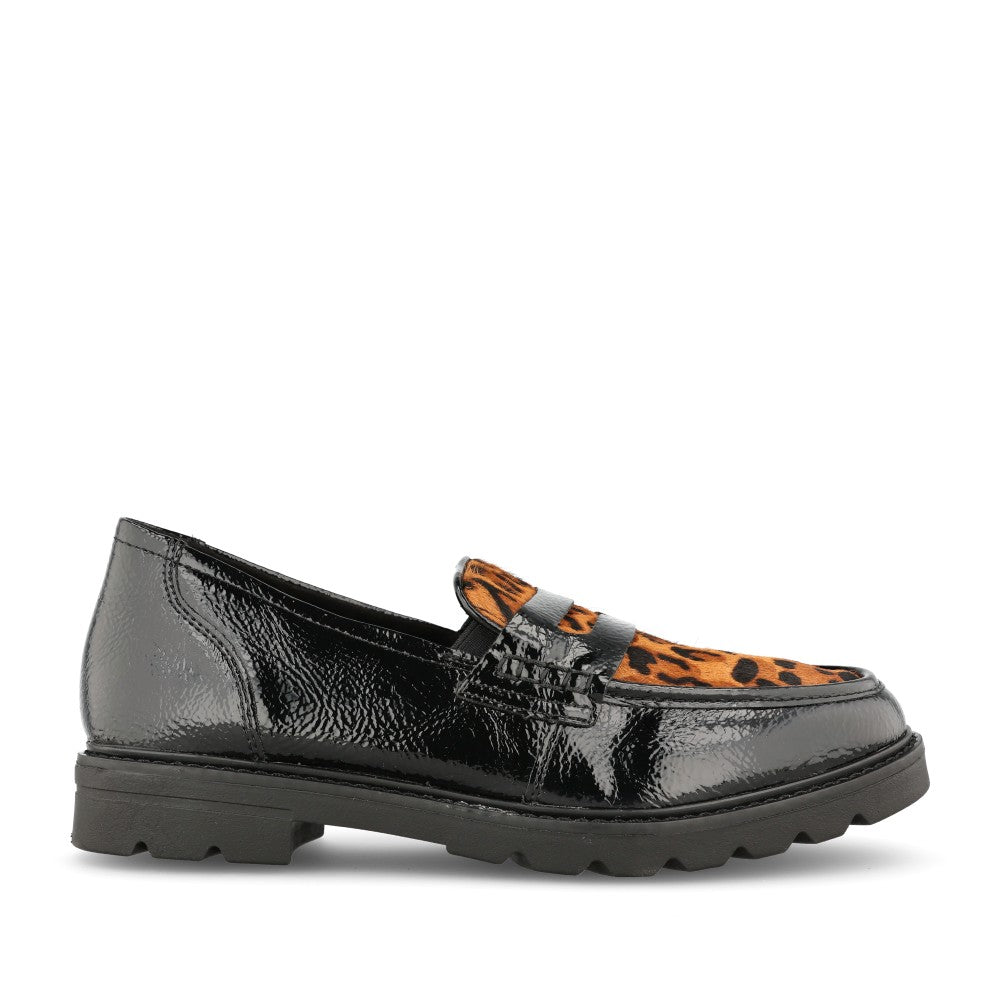 Ladies D2q02 Loafer In Black Multi