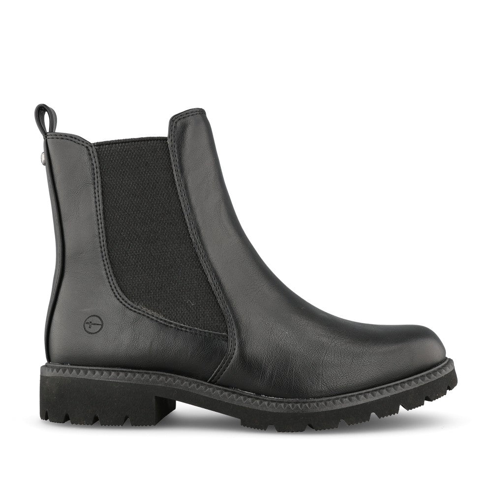 Ladies 1-25417 Chelsea Boot In Black