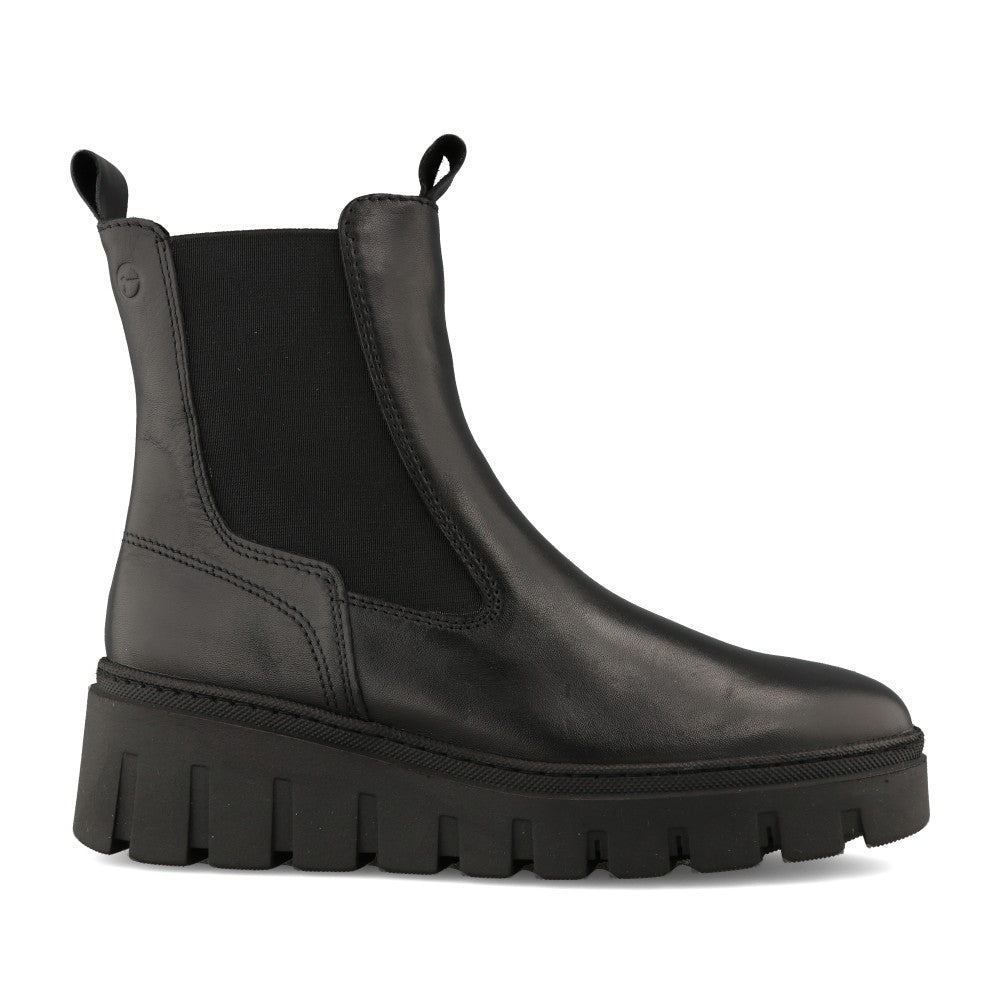 Ladies 1-25489 Chelsea Boot In Black